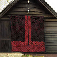 New Zealand Maori Kowhaiwhai Quilt Whero Maui and Mangopare LT9 - Polynesian Pride