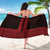 New Zealand Maori Kowhaiwhai Sarong Whero Maui and Mangopare