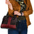 New Zealand Maori Kowhaiwhai Shoulder Handbag Whero Maui and Mangopare