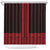 New Zealand Maori Kowhaiwhai Shower Curtain Whero Maui and Mangopare