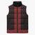 New Zealand Maori Kowhaiwhai Sleeveless Puffer Jacket Whero Maui and Mangopare - Polynesian Pride