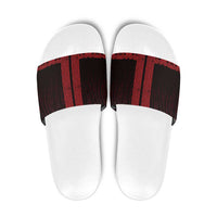 New Zealand Maori Kowhaiwhai Slide Sandals Whero Maui and Mangopare - Polynesian Pride