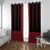 New Zealand Maori Kowhaiwhai Window Curtain Whero Maui and Mangopare