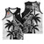 Fiji New Zealand Rugby Personalised Basketball Jersey Maori and Tapa Pattern - Polynesian Pride