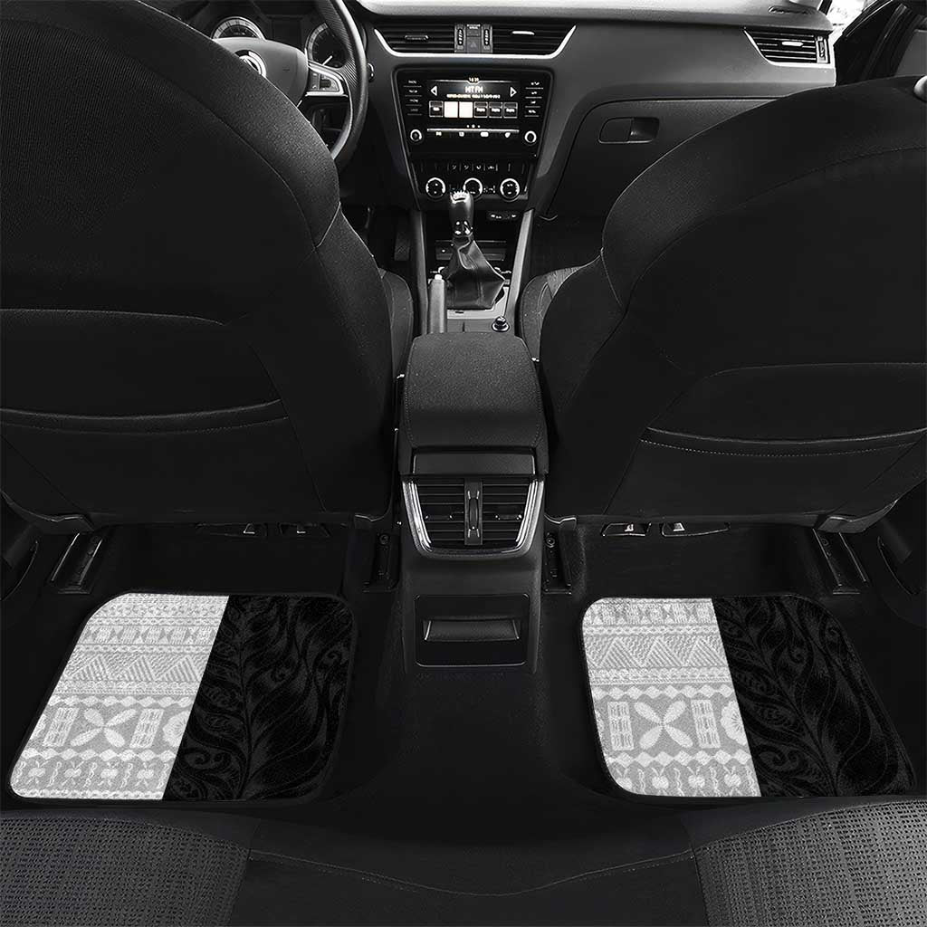 Custom Fiji New Zealand Car Mats Maori mix Tapa Pattern Version