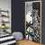 Fiji New Zealand Rugby Personalised Door Cover Maori and Tapa Pattern - Polynesian Pride