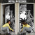 Fiji New Zealand Rugby Personalised Door Cover Maori and Tapa Pattern - Polynesian Pride