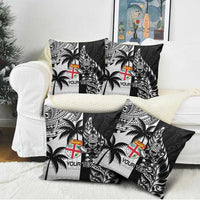 Fiji New Zealand Rugby Personalised Pillow Cover Maori and Tapa Pattern LT9 - Polynesian Pride
