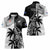 Custom Fiji New Zealand Women Polo Shirt Maori mix Tapa Pattern Version