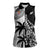 Custom Fiji New Zealand Women Sleeveless Polo Shirt Maori mix Tapa Pattern Version