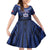 Custom Manu Samoa Sevens Rugby Family Matching Off The Shoulder Long Sleeve Dress and Hawaiian Shirt Samoan Tribal Tattoo