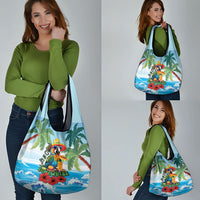 Funny Parrot Margarita Five O'clock Somewhere Grocery Bag