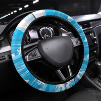 Funny Parrot Margarita Five O'clock Somewhere Steering Wheel Cover