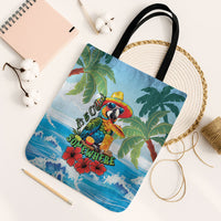 Funny Parrot Margarita Five O'clock Somewhere Tote Bag