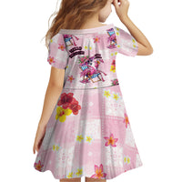Hawaii Flamingo Hello Summer Family Matching Tank Maxi Dress and Hawaiian Shirt Hawaiian Quilt Pattern