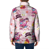 Hawaii Flamingo Hello Summer Padded Jacket Hawaiian Quilt Pattern