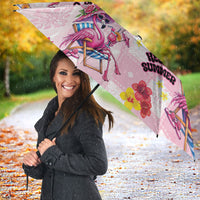 Hawaii Flamingo Hello Summer Umbrella Hawaiian Quilt Pattern