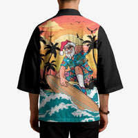Vintage Santa Claus Surfing Summer Kimono Mele Kalikimaka i Iulai! LT9 - Polynesian Pride