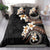 Vintage Plumeria Pacific Floral Bedding Set