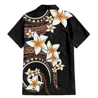 Vintage Plumeria Pacific Floral Family Matching Mermaid Dress and Hawaiian Shirt LT9 - Polynesian Pride