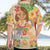 Kawaii Hula Girls Hawaiian Shirt Aloha Hibiscus Flowers