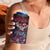 Pacific Hibiscus Tapa Tribal Vintage 4 in 1 Can Cooler Tumbler Pink Motif