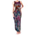 Pacific Hibiscus Tapa Tribal Vintage Family Matching Tank Maxi Dress and Hawaiian Shirt Pink Motif