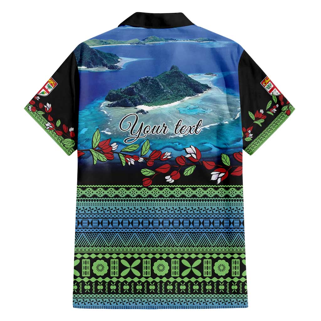 Personalised Fiji Viti Levu Family Matching Puletasi and Hawaiian Shirt Tagimoucia and Tapa Tribal Pattern LT9 - Polynesian Pride