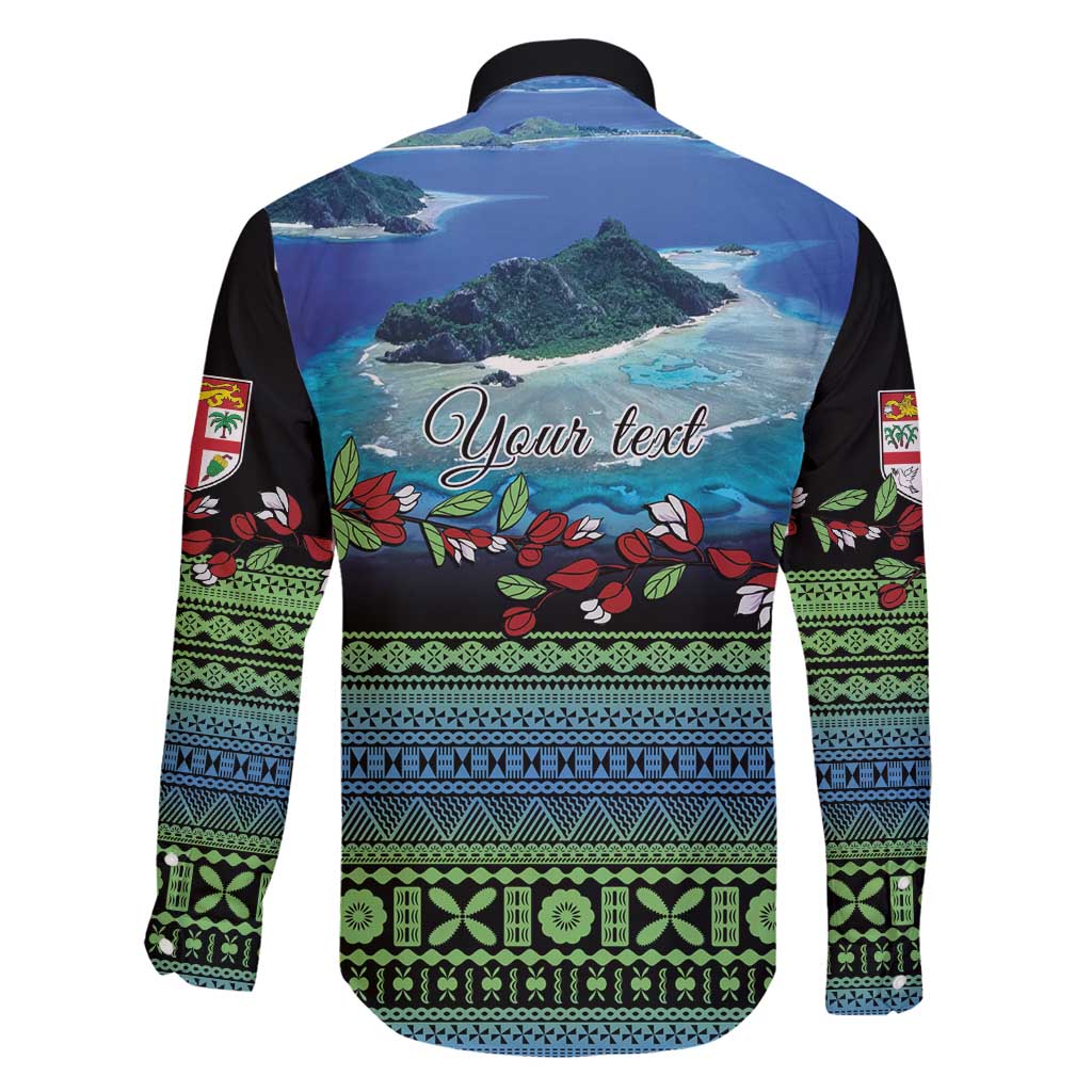 Personalised Fiji Viti Levu Family Matching Puletasi and Hawaiian Shirt Tagimoucia and Tapa Tribal Pattern LT9 - Polynesian Pride