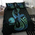 Personalised Hawaii Kure Atoll Bedding Set Holaniku Coral Reef with Polynesian Tribal