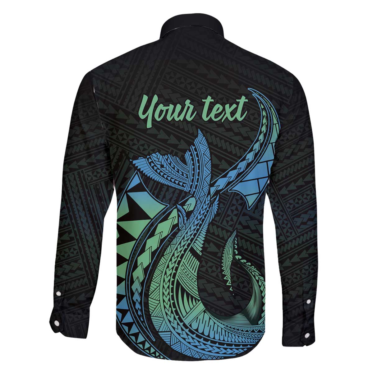 Personalised Hawaii Kure Atoll Family Matching Off Shoulder Short Dress and Hawaiian Shirt Holaniku Coral Reef with Polynesian Tribal