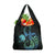 Personalised Hawaii Kure Atoll Grocery Bag Holaniku Coral Reef with Polynesian Tribal