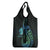 Personalised Hawaii Kure Atoll Grocery Bag Holaniku Coral Reef with Polynesian Tribal