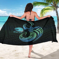 Personalised Hawaii Kure Atoll Sarong Holaniku Coral Reef with Polynesian Tribal