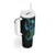 Personalised Hawaii Kure Atoll Tumbler With Handle Holaniku Coral Reef with Polynesian Tribal