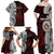 Personalised Tonga Constitution Day 1875 Family Matching Off Shoulder Maxi Dress and Hawaiian Shirt Polynesian Tribal Tattoo