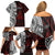 Personalised Tonga Constitution Day 1875 Family Matching Off Shoulder Short Dress and Hawaiian Shirt Polynesian Tribal Tattoo