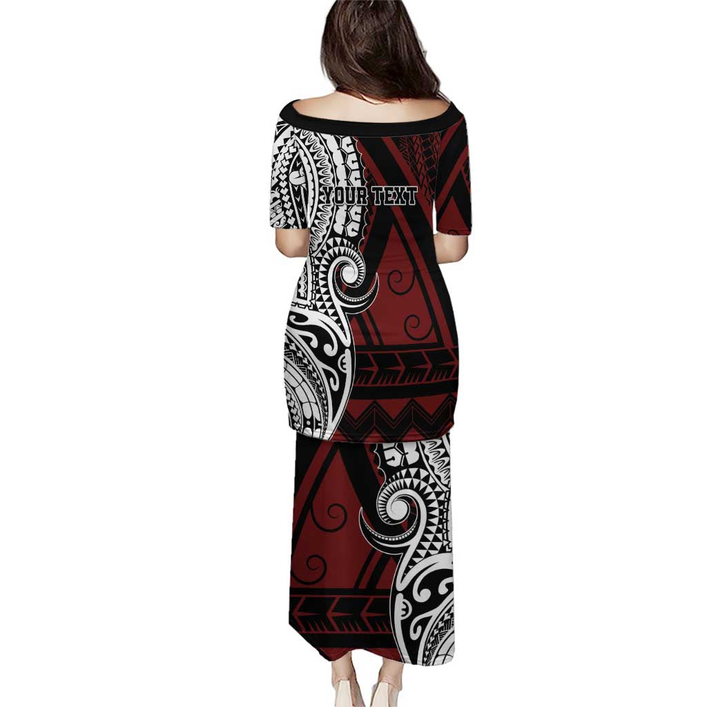 Personalised Tonga Constitution Day 1875 Puletasi Polynesian Tribal Tattoo