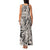 Polynesia Family Matching Tank Maxi Dress and Hawaiian Shirt Tribal Polynesian Spirit With Beige Pacific Flowers LT9 - Polynesian Pride