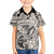 Polynesia Hawaiian Shirt Tribal Polynesian Spirit With Beige Pacific Flowers LT9 - Polynesian Pride