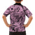 Polynesia Hawaiian Shirt Tribal Polynesian Spirit With Pink Pacific Flowers LT9 - Polynesian Pride