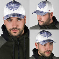 White Samoa Tribal Chest Tattoo Classic Cap LT9 - Polynesian Pride