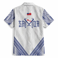 White Samoa Tribal Chest Tattoo Hawaiian Shirt LT9 - Polynesian Pride