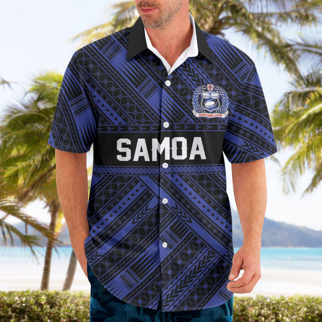 Toa Samoa 40th Anniversary Hawaiian Shirt Royal Blue Tribal LT9 - Polynesian Pride