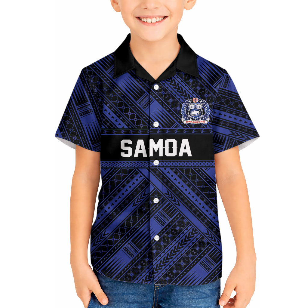 Toa Samoa 40th Anniversary Hawaiian Shirt Royal Blue Tribal LT9 - Polynesian Pride
