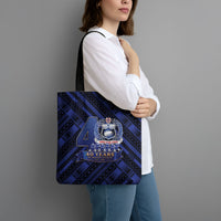 Toa Samoa 40th Anniversary Tote Bag Royal Blue Tribal LT9 - Polynesian Pride