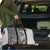 Polynesia Travel Bag Hibiscus Hawaiian Tribal Tattoo Retro Gray - Polynesian Pride