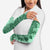 Polynesia Arm Sleeves Hibiscus Hawaiian Tribal Tattoo Retro Green - Polynesian Pride