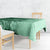 Polynesia Tablecloth Hibiscus and Hawaiian Tribal Tattoo Retro Style Green Color LT9 - Polynesian Pride