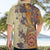 Polynesia Hawaiian Shirt Hibiscus and Hawaiian Tribal Tattoo Retro Style Tan Color LT9 - Polynesian Pride